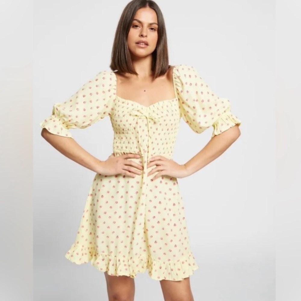 NWOT Faithfull the Brand Sage Dress in Santa Maria - Size 2